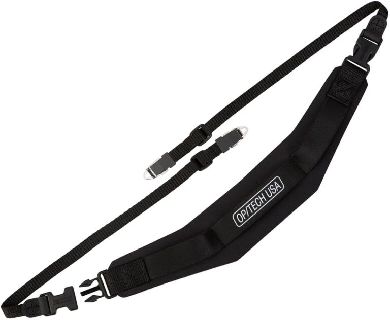 Read more about the article OP/TECH USA Super Pro Strap B – Padded Neoprene Camera Strap with Quick Disconnects | Fits Medium-Format Cameras with Posts (Hasselblad, Mamiya, Bronica) | Non-Slip, Adjustable – Made in USA