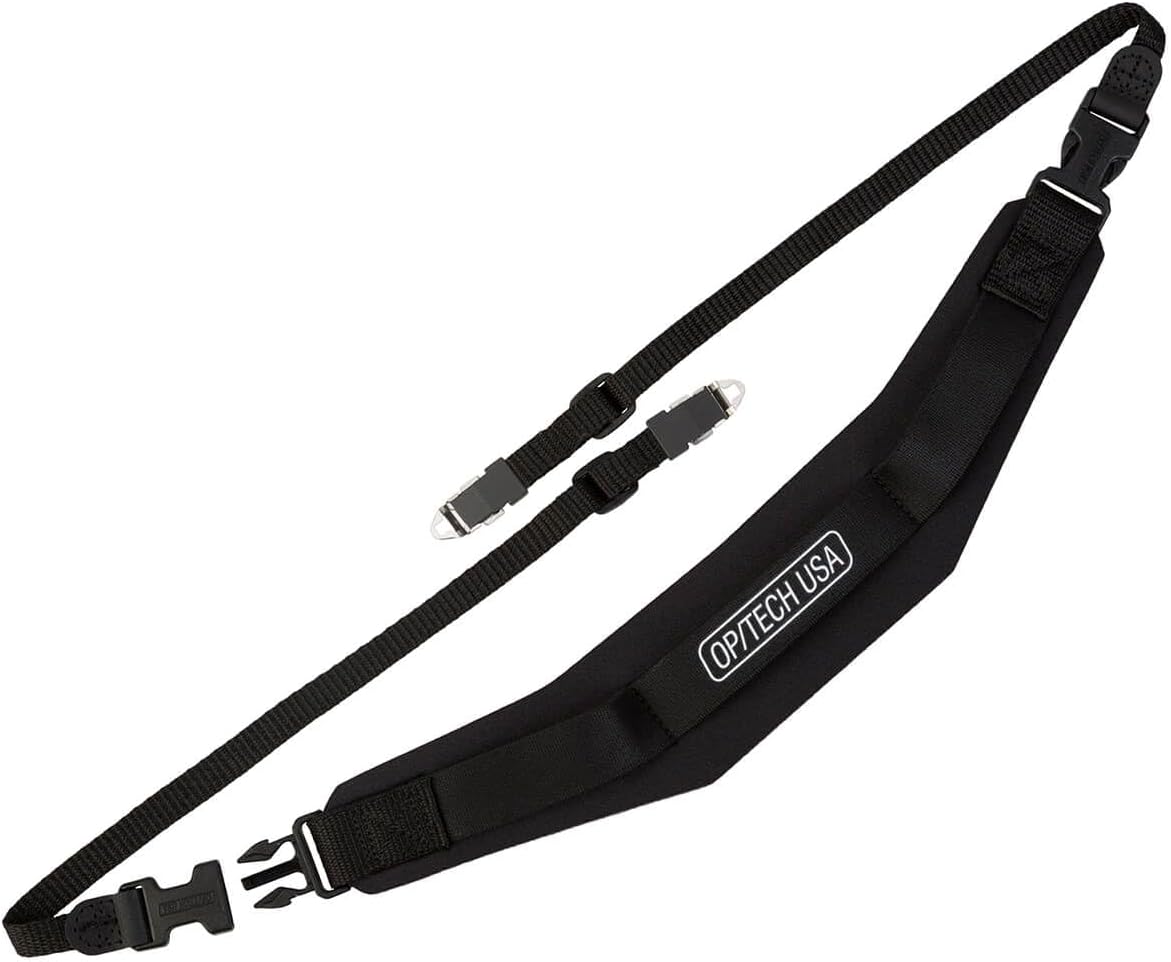 Read more about the article OP/TECH USA Super Pro Strap B – Padded Neoprene Camera Strap with Quick Disconnects | Fits Medium-Format Cameras with Posts (Hasselblad, Mamiya, Bronica) | Non-Slip, Adjustable – Made in USA