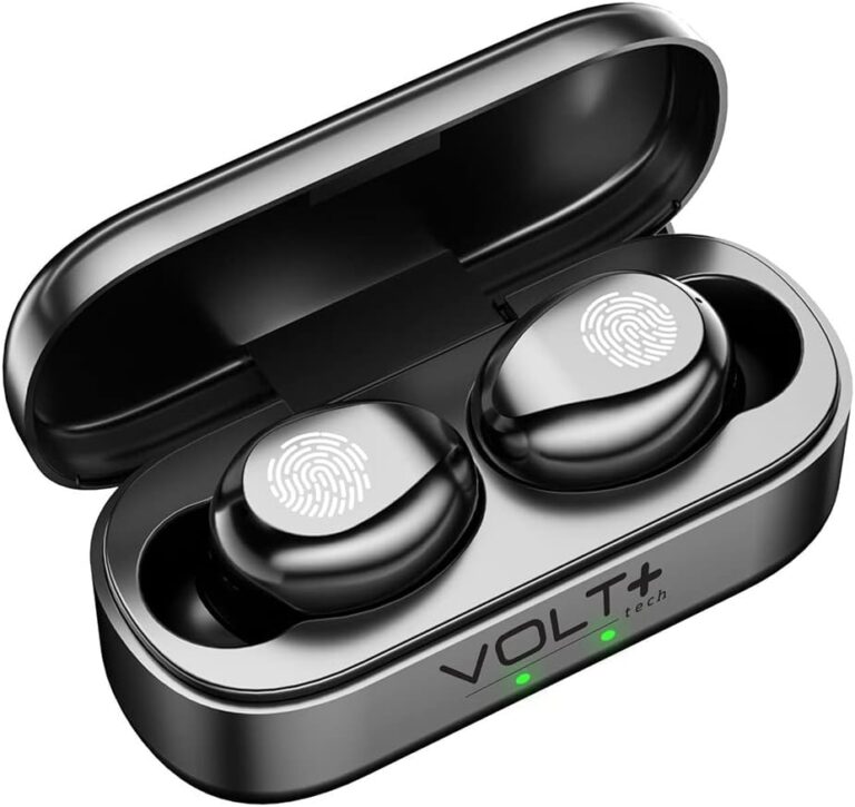 Read more about the article Wireless V5.3 Bluetooth Earbuds Compatible with Amazon Fire Stick Updated Micro Thin Case Quad Mic 8D Bass IPX7 Waterproof/Sweatproof
