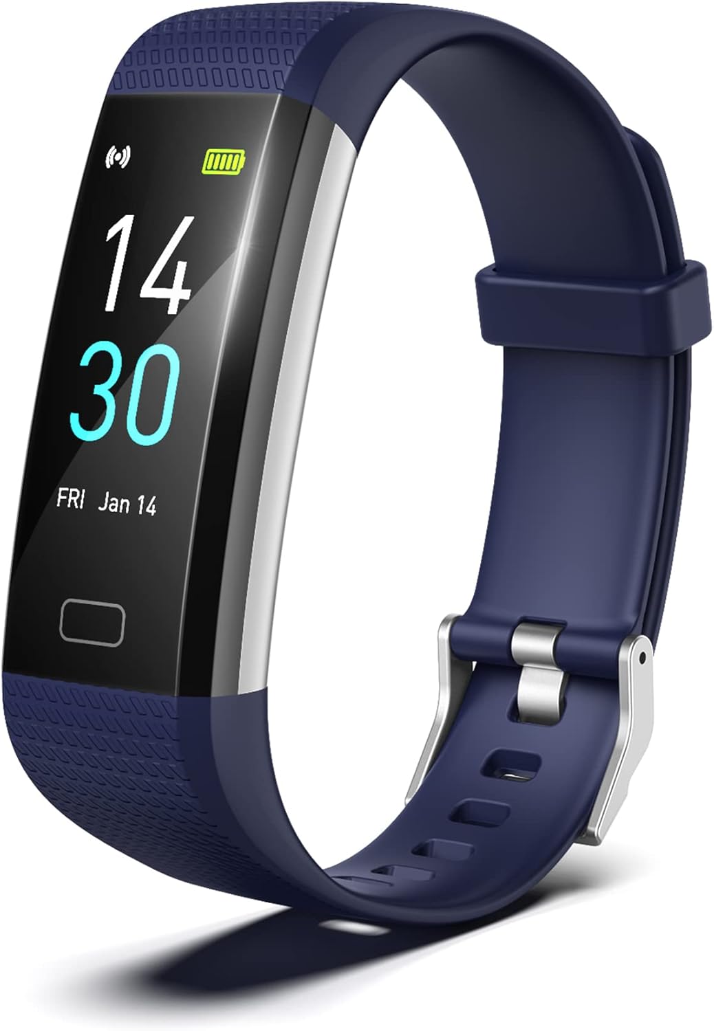 Read more about the article Fitness Tracker for Men and Women,Fitness Watch Waterproof with Activity Tracker and Sleep Monitor,Smart Watch for Android and iOS Phones(Blue)……