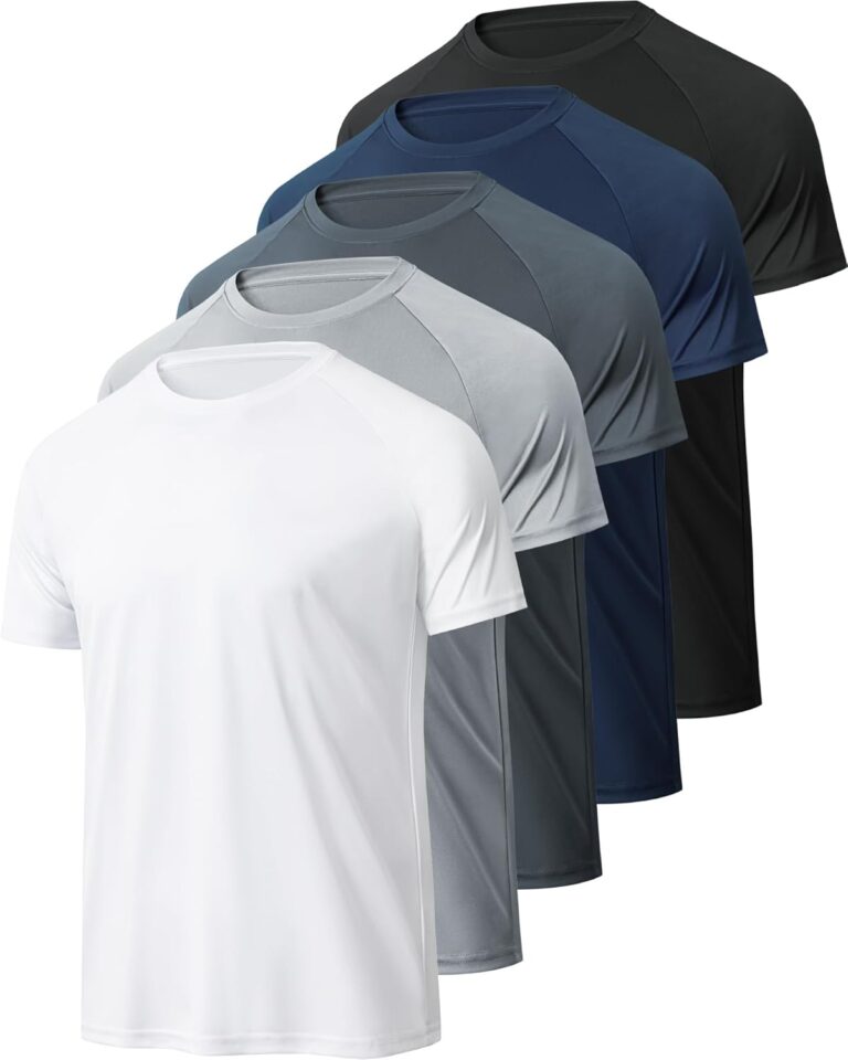 Read more about the article BALENNZ Workout Shirts for Men, Moisture Wicking Quick Dry Active Athletic Men’s Gym Performance T Shirts
