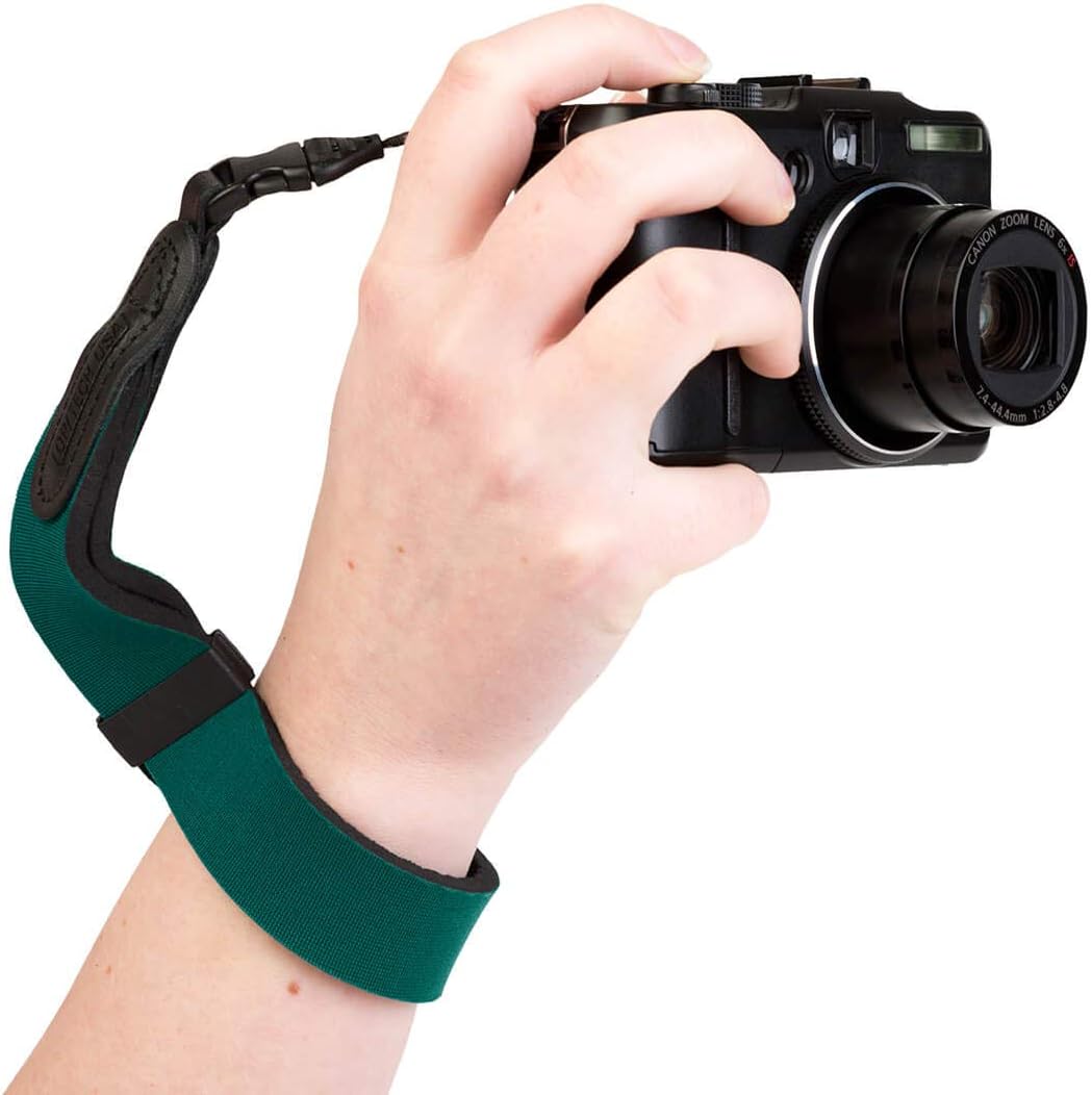 Read more about the article OP/TECH USA Mirrorless Neoprene Camera Wrist Strap – Camera Hand Strap, Camera Wrist Lanyard for Small SLRs, Forest