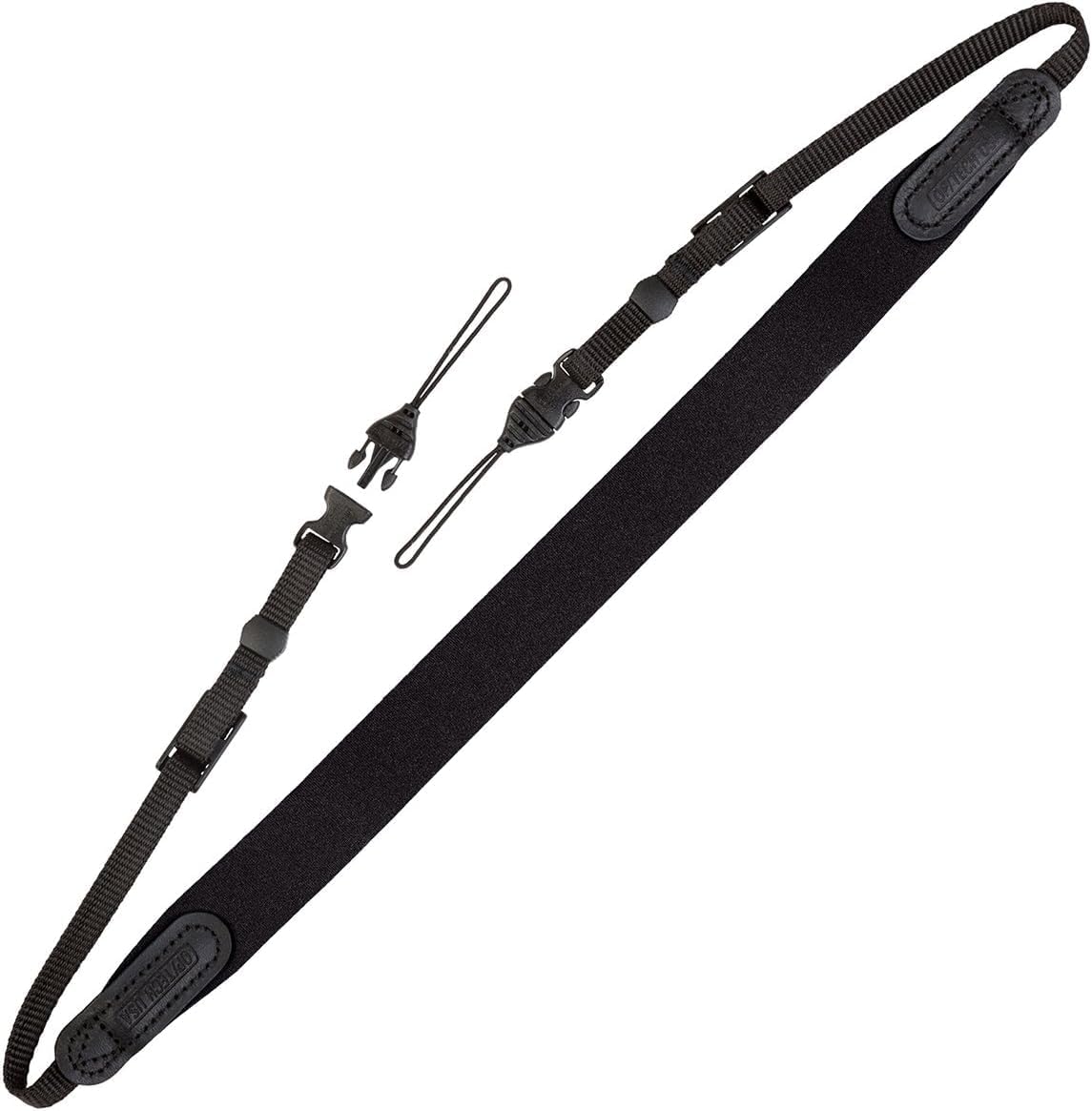 Read more about the article OP/TECH USA Bin/Op Neoprene Quick Release Camera Strap – Adjustable Neck or Shoulder Strap for Small Cameras, Binoculars, and Vintage Film Cameras – QD (Black) – Made in USA