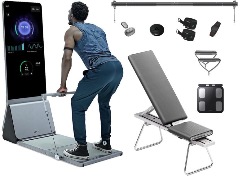 Read more about the article AEKE Smart Home Gym System- Fitness Mirror K1: AI-Powered All-in-One Fitness Machine for Full-Body Strength Training and Personalized Workout