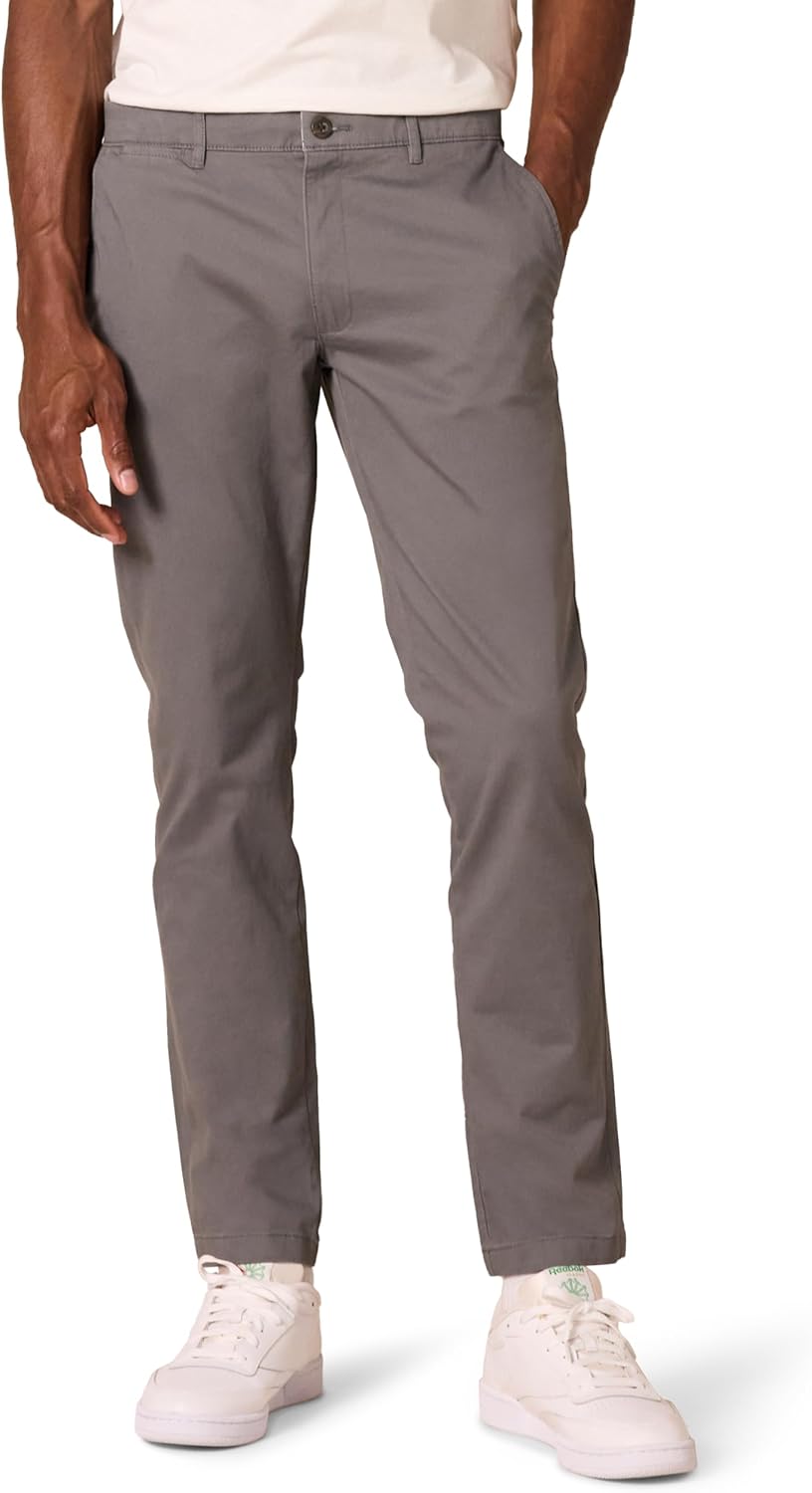 Read more about the article Amazon Essentials Men’s Skinny-Fit Washed Comfort Stretch Chino Pant (Previously Goodthreads)
