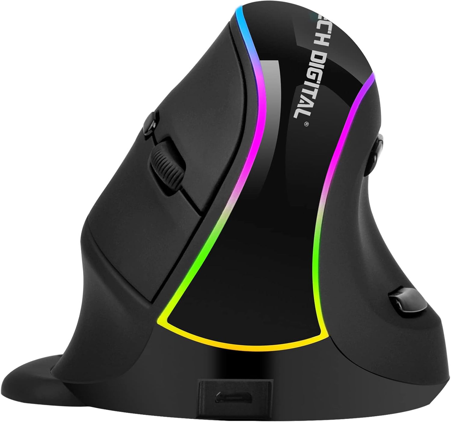 Read more about the article J-Tech Digital Ergonomic Mouse with Wireless Connection, Removable Palm Rest, Thumb Buttons, Rechargeable Battery, 800 DPI, Compatible with Windows and MAC OS