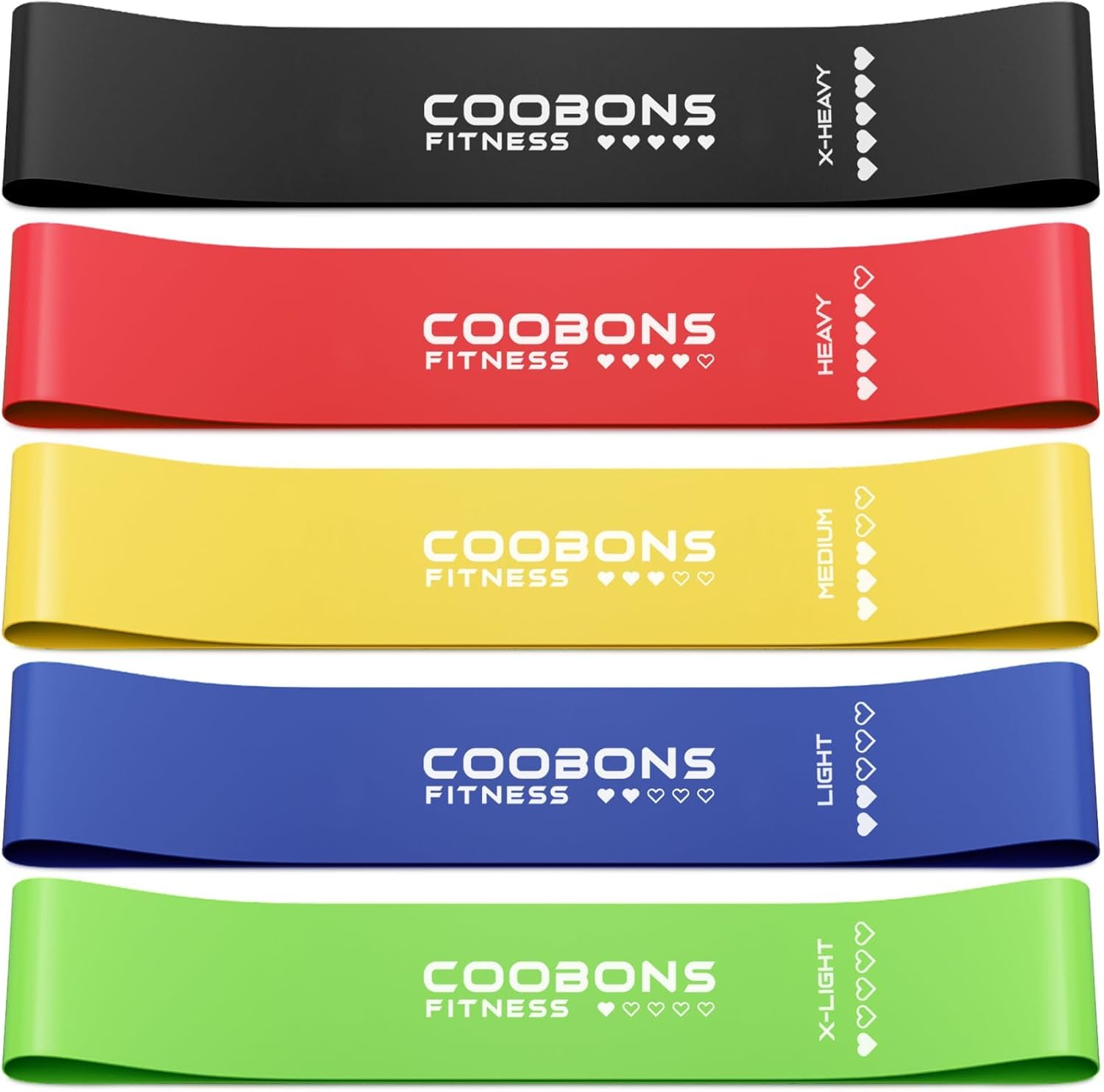 Read more about the article Resistance Bands for Working Out, Exercise Bands Resistance Bands Set with 5 Resistance Levels, Latex Loop Bands for Women Men, Workout Bands for Legs, Glutes, Strength Training, Yoga, Home Gym