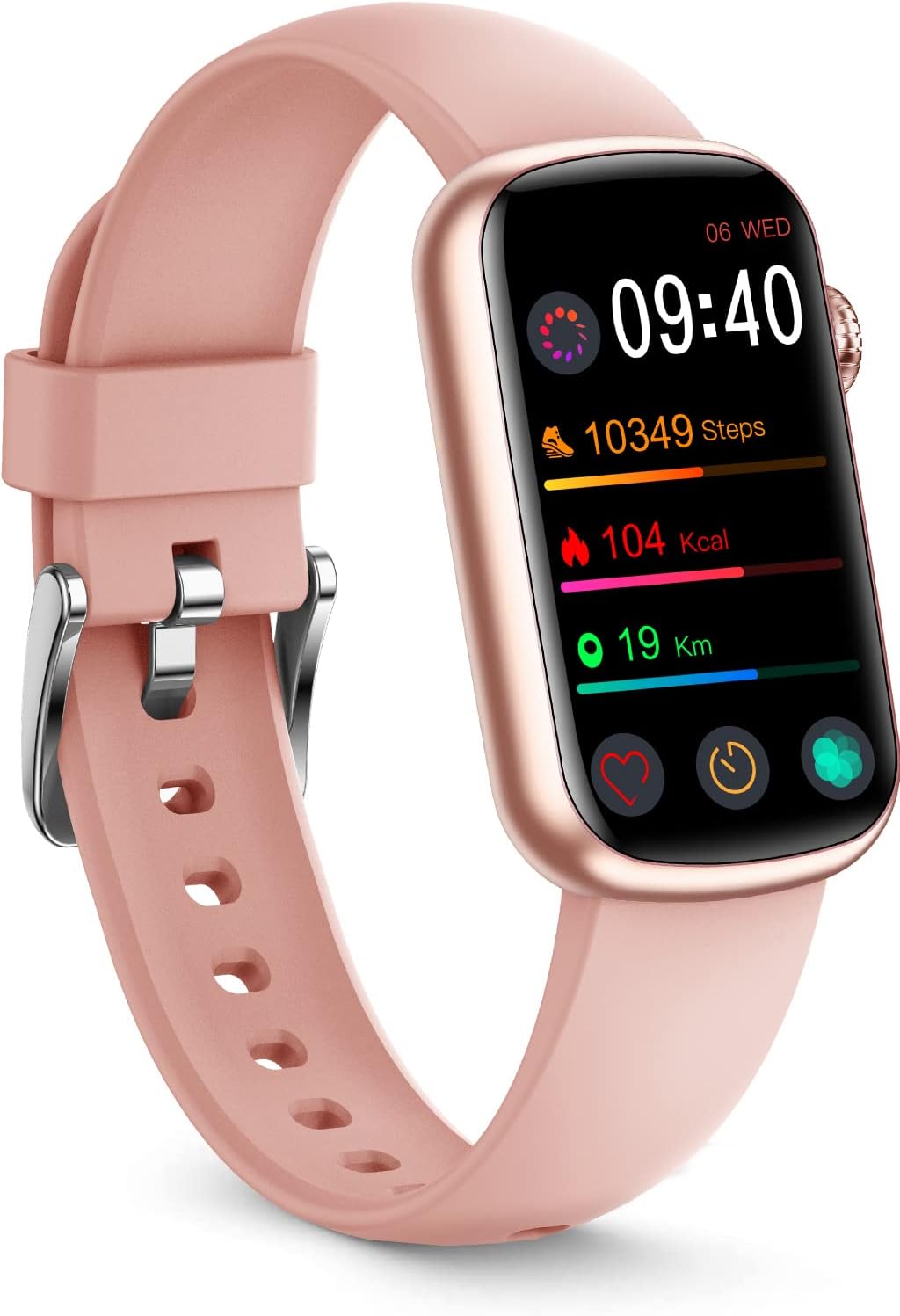 Read more about the article FITVII Slim Fitness Tracker with Blood Oxygen, Blood Pressure, 24/7 Heart Rate and Sleep Tracking, IP68 Waterproof Activity Trackers and Smart Watches with Step Tracker, Pedometer for Women Men