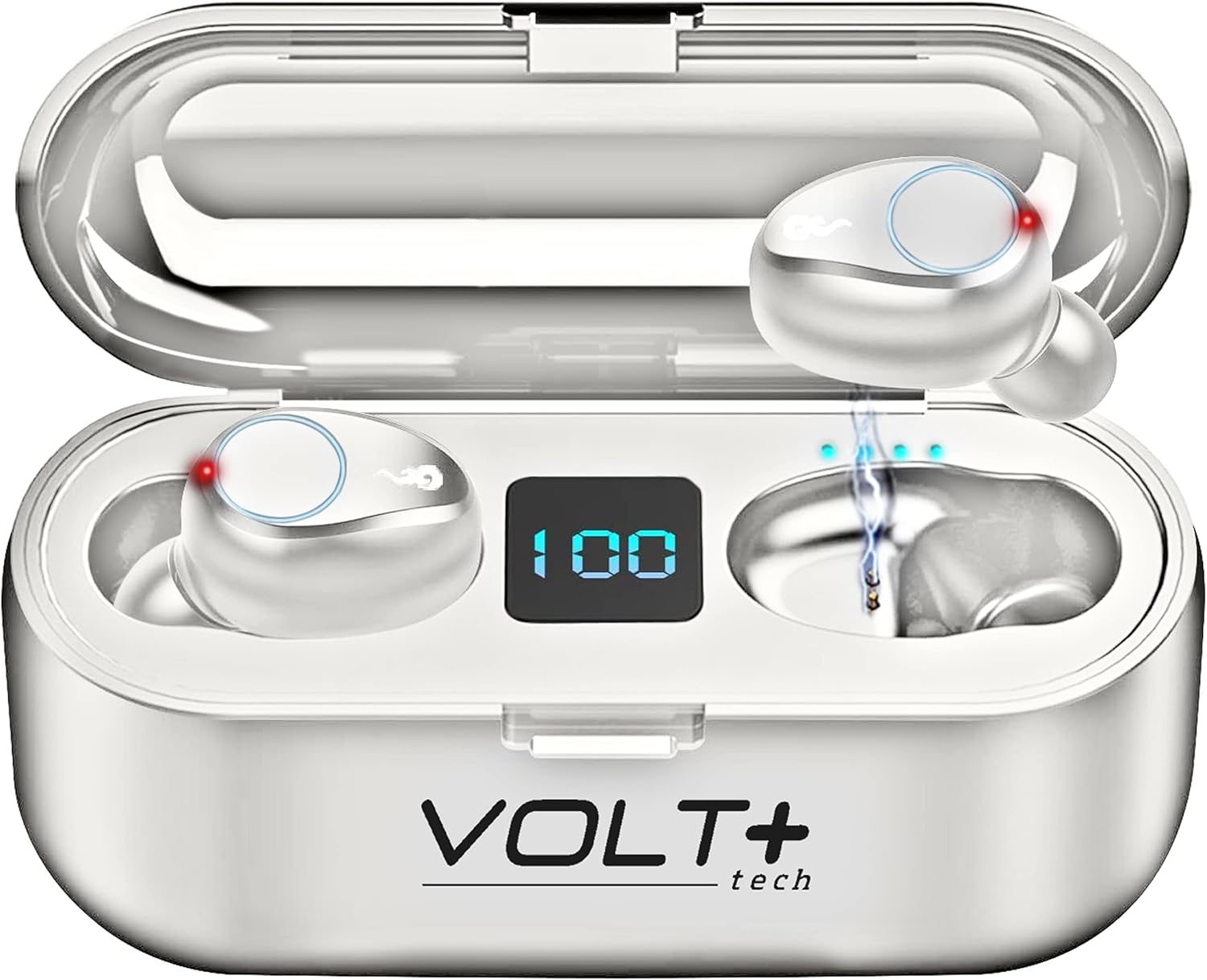Read more about the article Wireless V5.3 Bluetooth Earbuds Compatible with Amazon Fire Stick and 2,000Mah PowerBank LED Display, Mic 8D Bass IPX7 Waterproof/Sweatproof