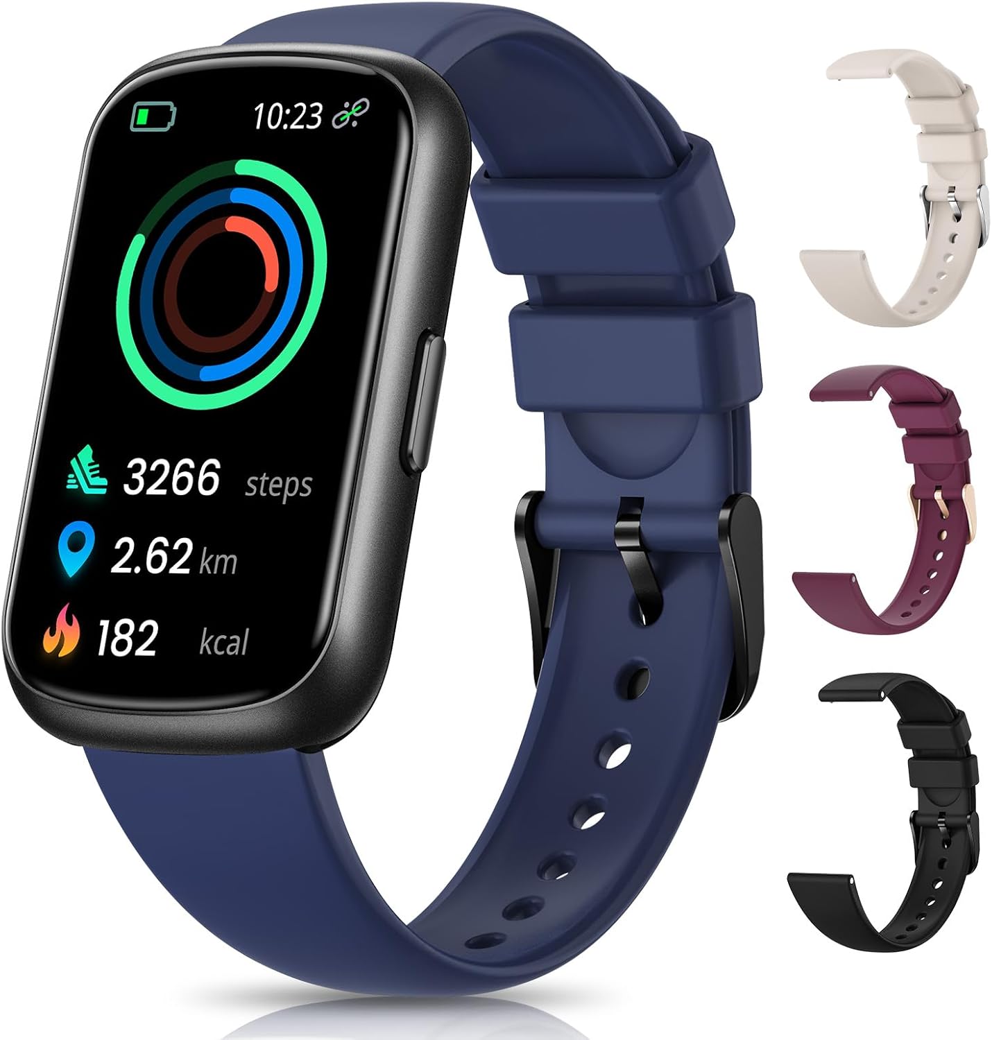 Read more about the article Health & Fitness Tracker, Fitness Watches for Men/Women with Heart Rate,Blood Oxygen,Sleep Monitor, Smart Watch for Android Phones/iPhones with Step Count/Calories/Distance, IP68 Activity Tracker