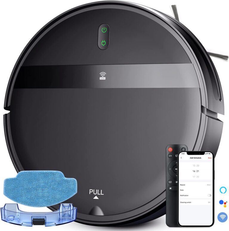Read more about the article Robot Vacuum and Mop Combo, App/Alexa Control, Smart Robot Vacuum Cleaner, Ultra-Thin, Automatic Recharge Robotic Vacuum Cleaner for Pet Hair/Carpet/Hard Floor