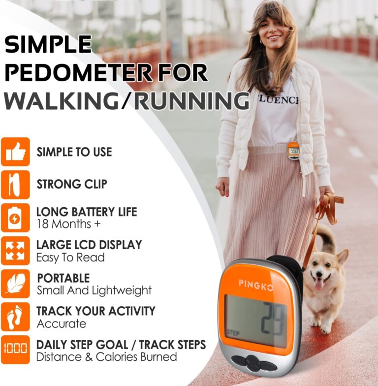 Read more about the article PINGKO Outdoor Multi-Function Portable Sport Pedometer Step/Distance/Calories/Counter