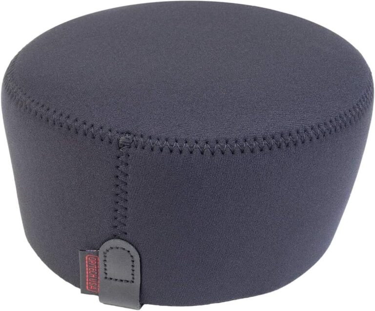 Read more about the article OP/Tech USA Hood Hat – Universal Lens Cap for DSLR & Digital Cameras | Neoprene Camera Lens Hood, Soft Cap for Camera Lens & Protection – XXXXL (Black) – Made in USA