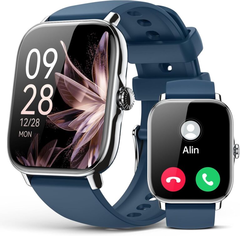Read more about the article Smart Watch for Women Men- Answer/Make Call, 2025 IP68 Waterproof Fitness Step Sleep Tracker Watch with Monitor Activity Counter Smartwatch for Andriod iPhone iOS Samsung Compatible