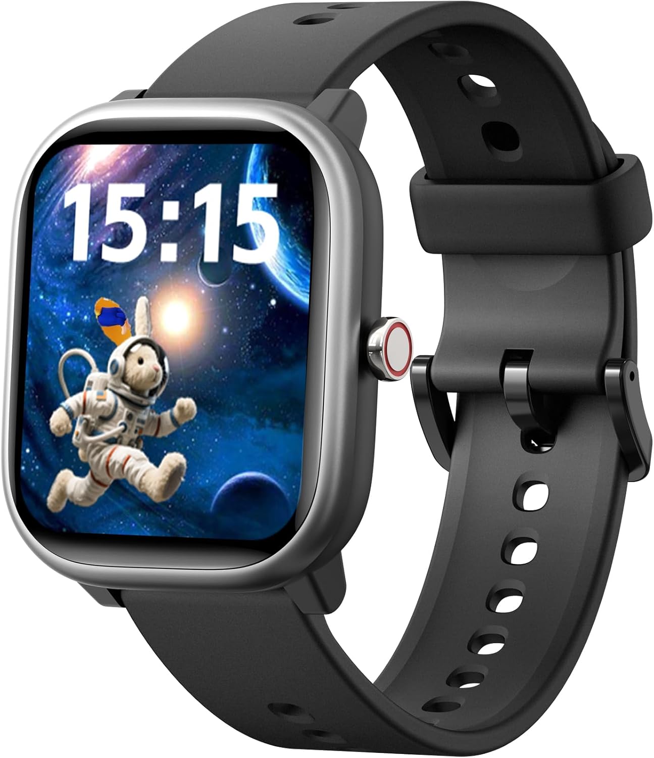 Read more about the article Kids Wach for Girls Boys 6-15 Year Old – Smart Watch for Kids 1.8″ Fitness Tracker ,No Phone needed,Pedometer Sleep Monitor Heart Rate Waterproof,Puzzle Game for Girls Boys Teens Birthday Gift (Black)