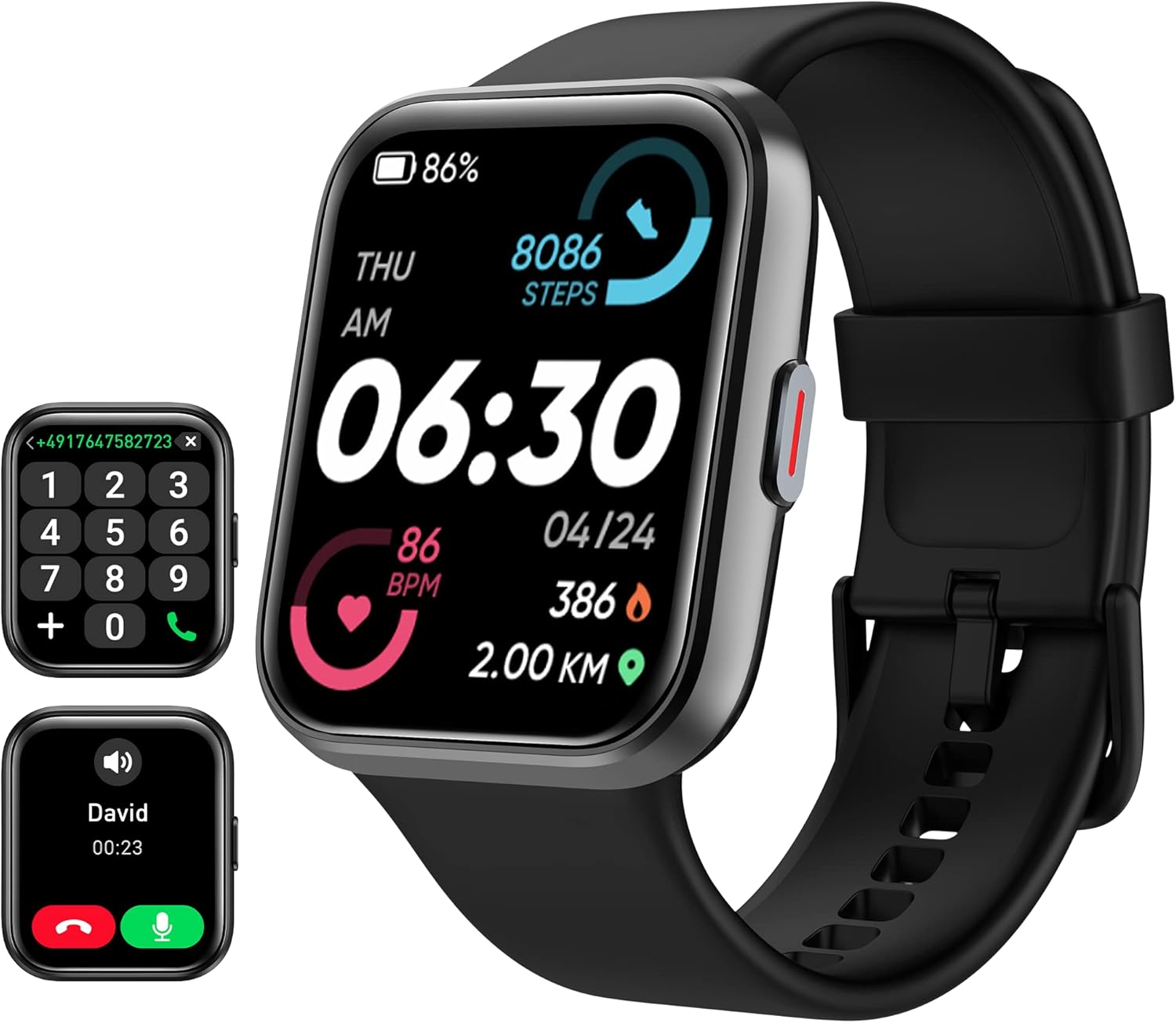 Read more about the article Tensky Smart Watch for Men/Women Android & iPhone, Alexa Built-in, 1.8″ Touch Screen Fitness Tracker with Answer/Make Calls, 3ATM Waterproof Heart Rate/Sleep/SpO2 Monitor, Pedometer, 100+ Sport Modes