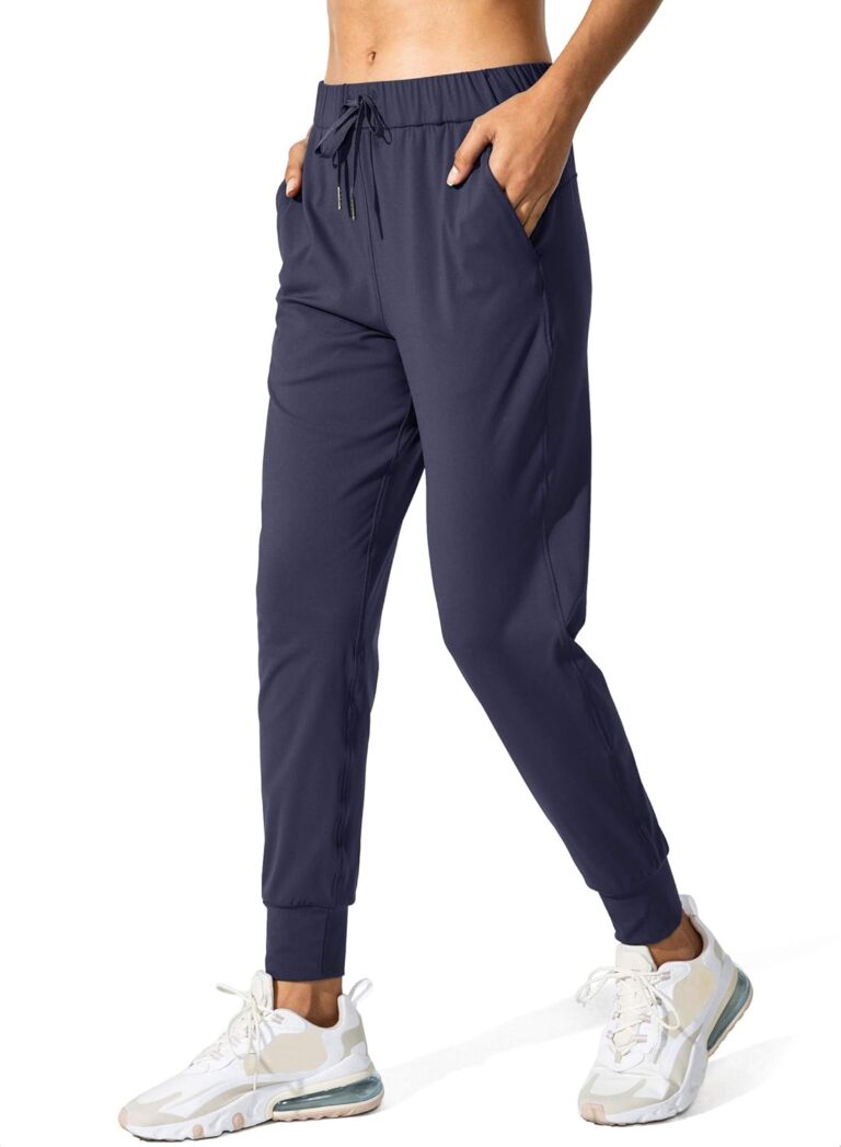 Read more about the article SANTINY Women’s Joggers Pants Pockets Drawstring Running Sweatpants for Women Lounge Workout Jogging