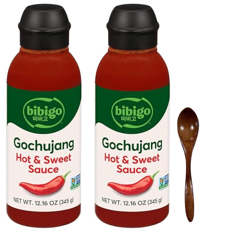 Read more about the article K-Tech USA Gochujang Sauce – Pack of Two (2) 12.16 oz Korean-Style Hot & Sweet Sauce with wooden spoon