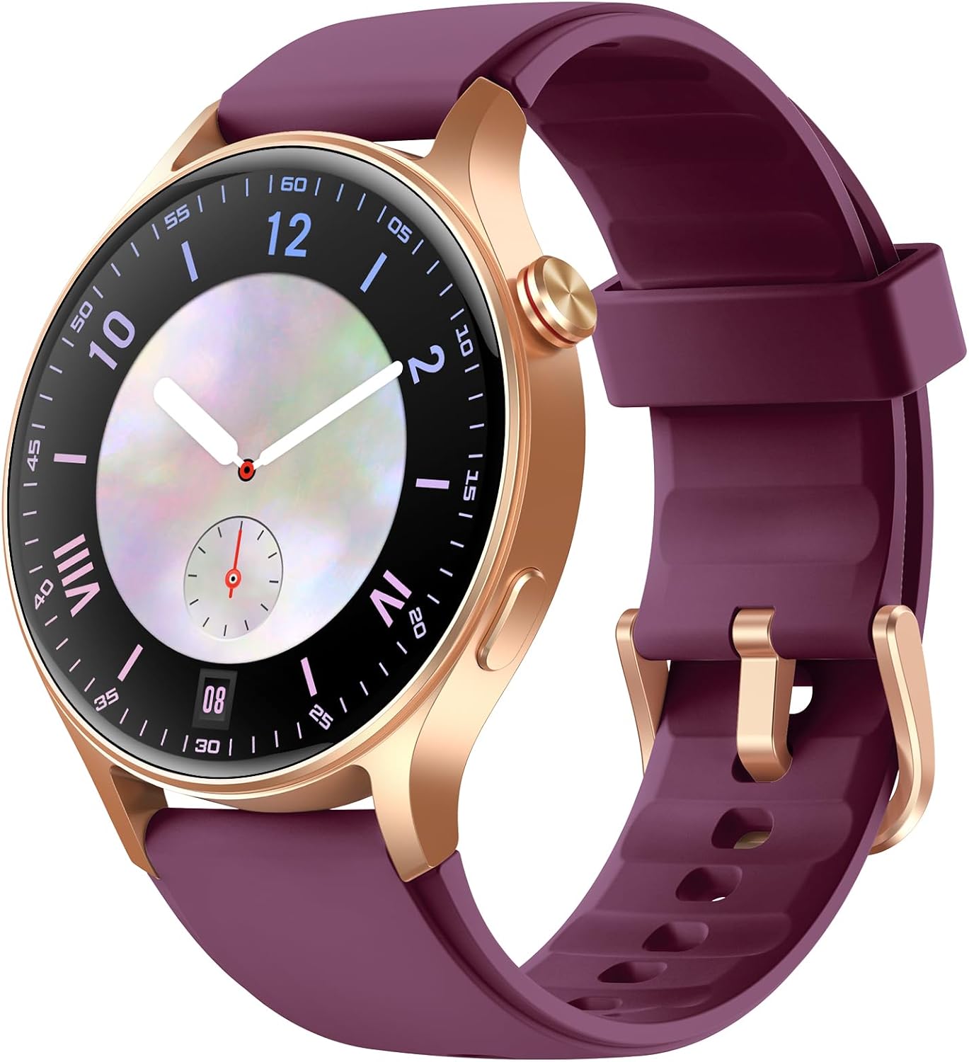Read more about the article Fitpolo Smart Watch for Women,1.3″ AMOLED Touchscreen Fitness Tracker, Make/Answer Calls, Heart Rate SpO2 Monitor,IP68 Waterproof,Sleep Activity Tracking Smartwatch for Android Phones iPhone (Purple)