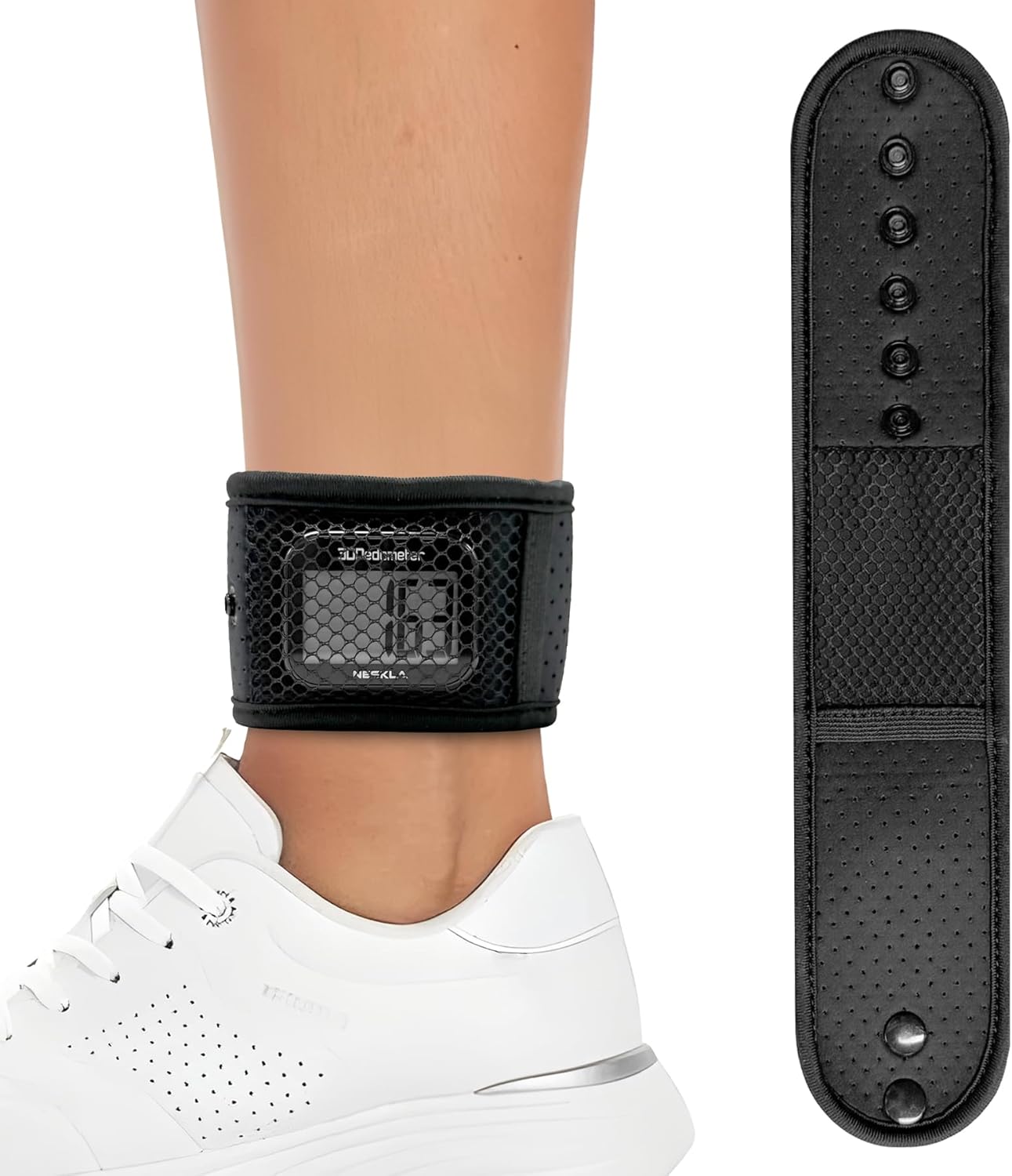 You are currently viewing Ankle Straps for Fitness Trackers, Soft Adjustment Pedometer Ankle Band Compatible with Fitbit, Breathable Mesh Sports Ankle Strap for Men and Women