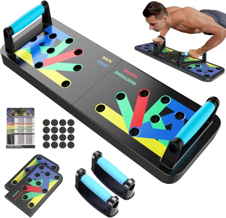 Read more about the article Floor Push Up Handles, Portable Strength Training Home Gym, Home Workout Equipment For Men And Women