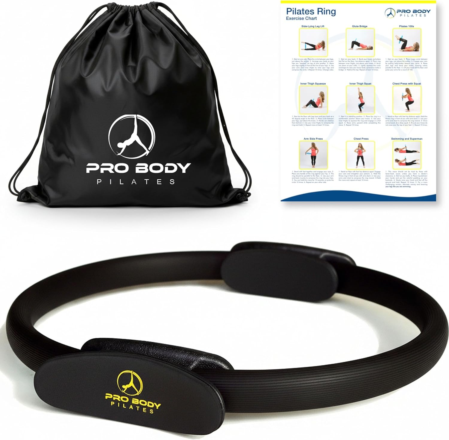 Read more about the article ProBody Pilates Fitness Circle – 14 Inch Pilates Ring for Focusing on Toning Inner Thighs, Arms, and Core
