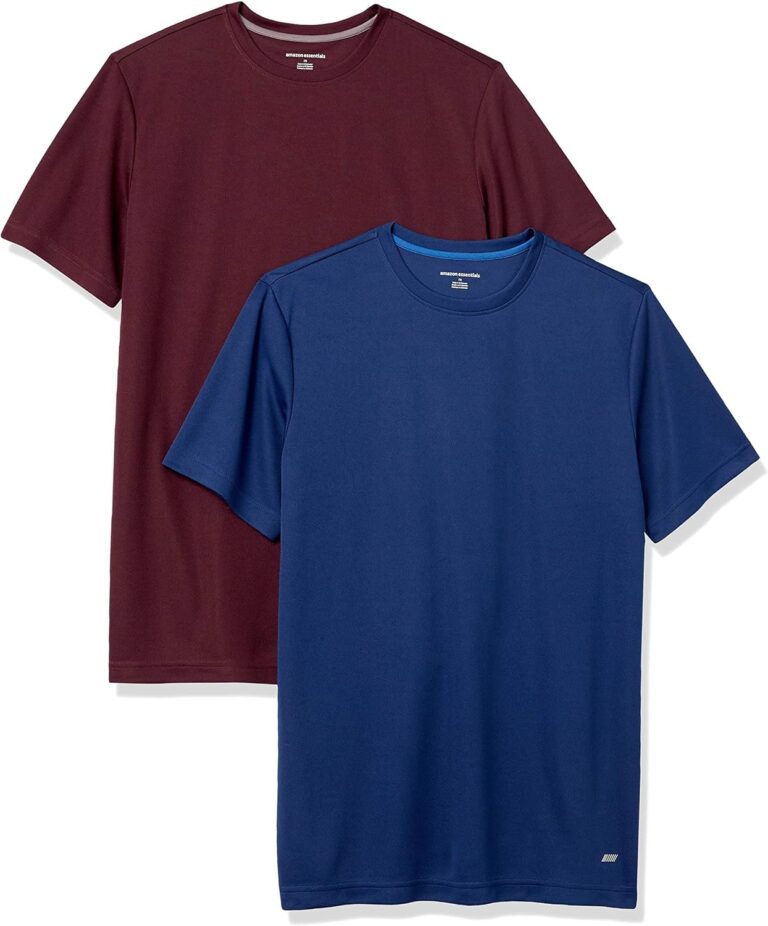 Read more about the article Amazon Essentials Men’s Performance Tech Workout T-Shirts, Pack of 2