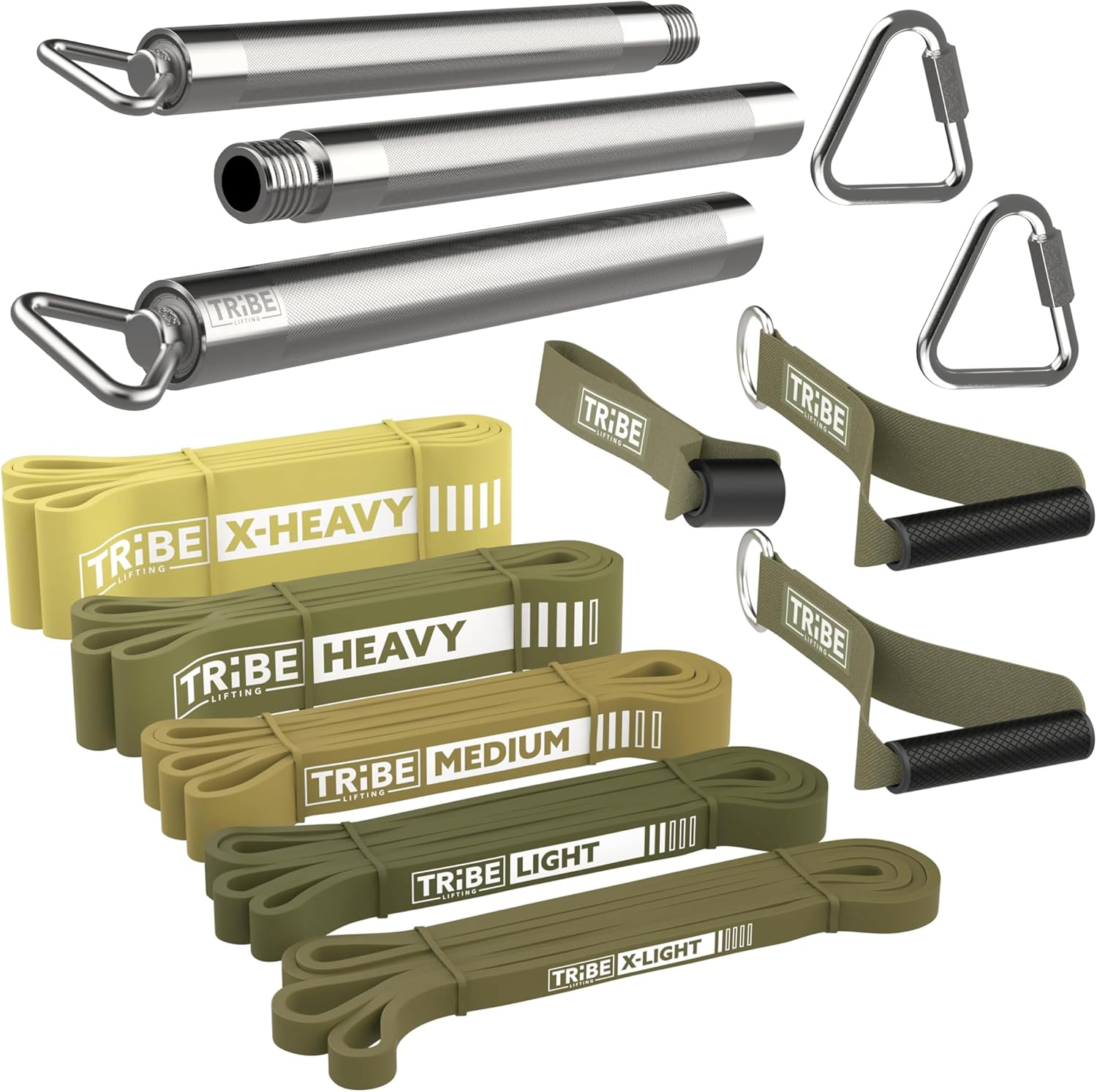 Read more about the article Long Resistance Bands for Working Out Men and Women – Set of 5 Pull-Up Bands, Rubber Handles and Door Anchor – Workout Bands Resistance for Men – Exercise Bands Resistance Bands Set