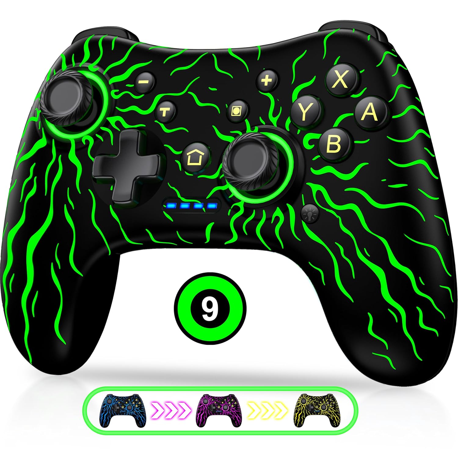 Read more about the article Wireless Switch Controller for Nintendo Switch 2/Switch Controller/Lite/OLED Controller, Switch Controller with a Mouse Touch Feeling on Back Buttons, Extra Switch Pro Controller with Wake-up,Programmable, Turbo Function