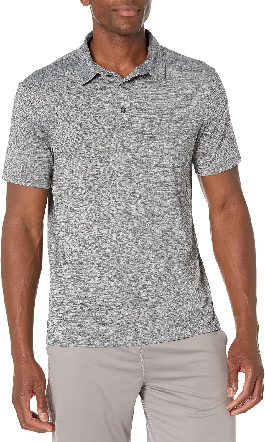 Read more about the article Amazon Essentials Men’s Slim-Fit Quick Dry Tech Stretch Lightweight Golf Polo Shirt, White, Slim Fit
