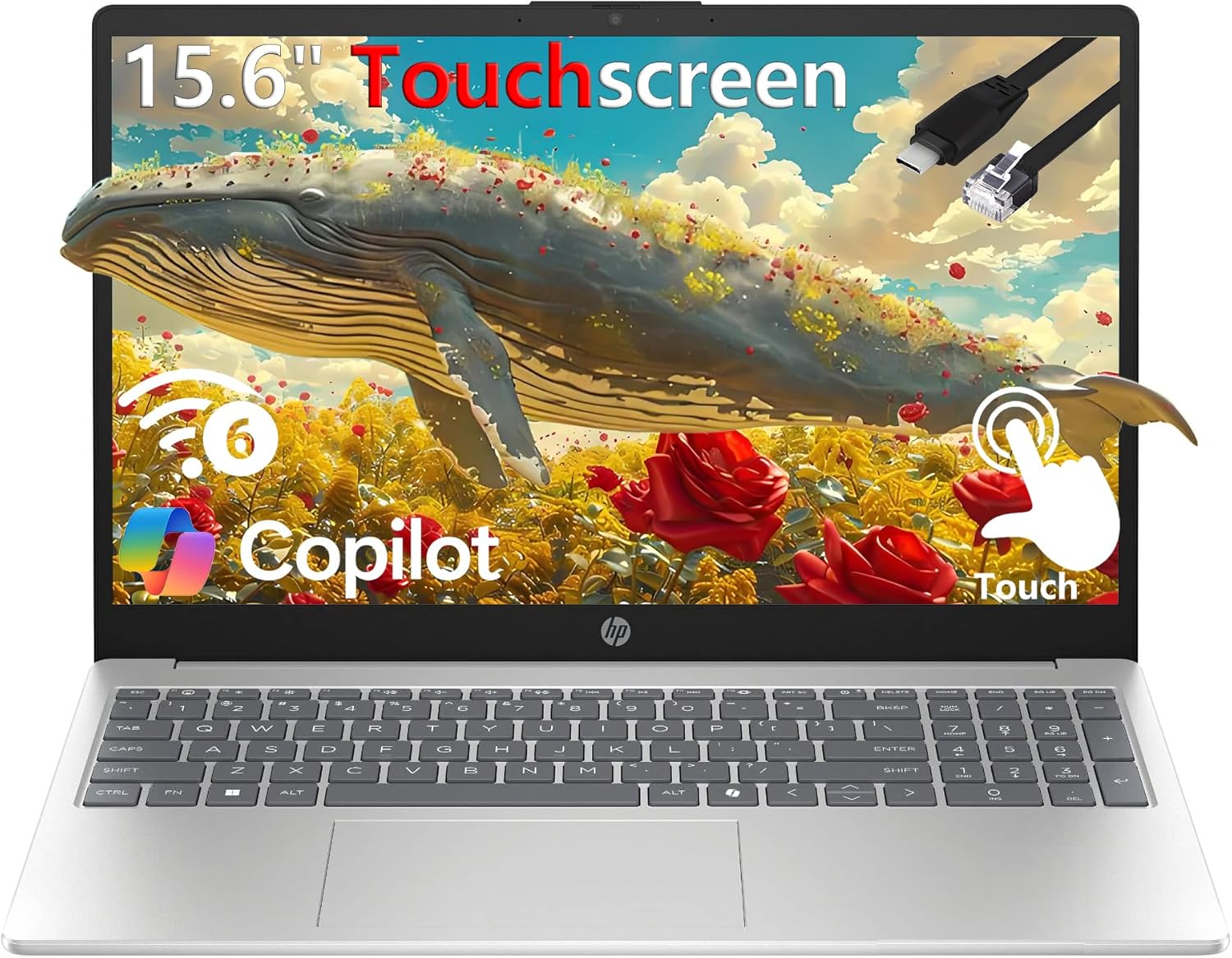 Read more about the article HP Touchscreen Laptop Computer Lightweight for Student (2026 Edition) • Office 365 • Intel Core i3 • 16GB RAM, 512GB SSD • 15.6″ • Numeric Keypad • Windows 11 Home • Type C RJ45 Cable