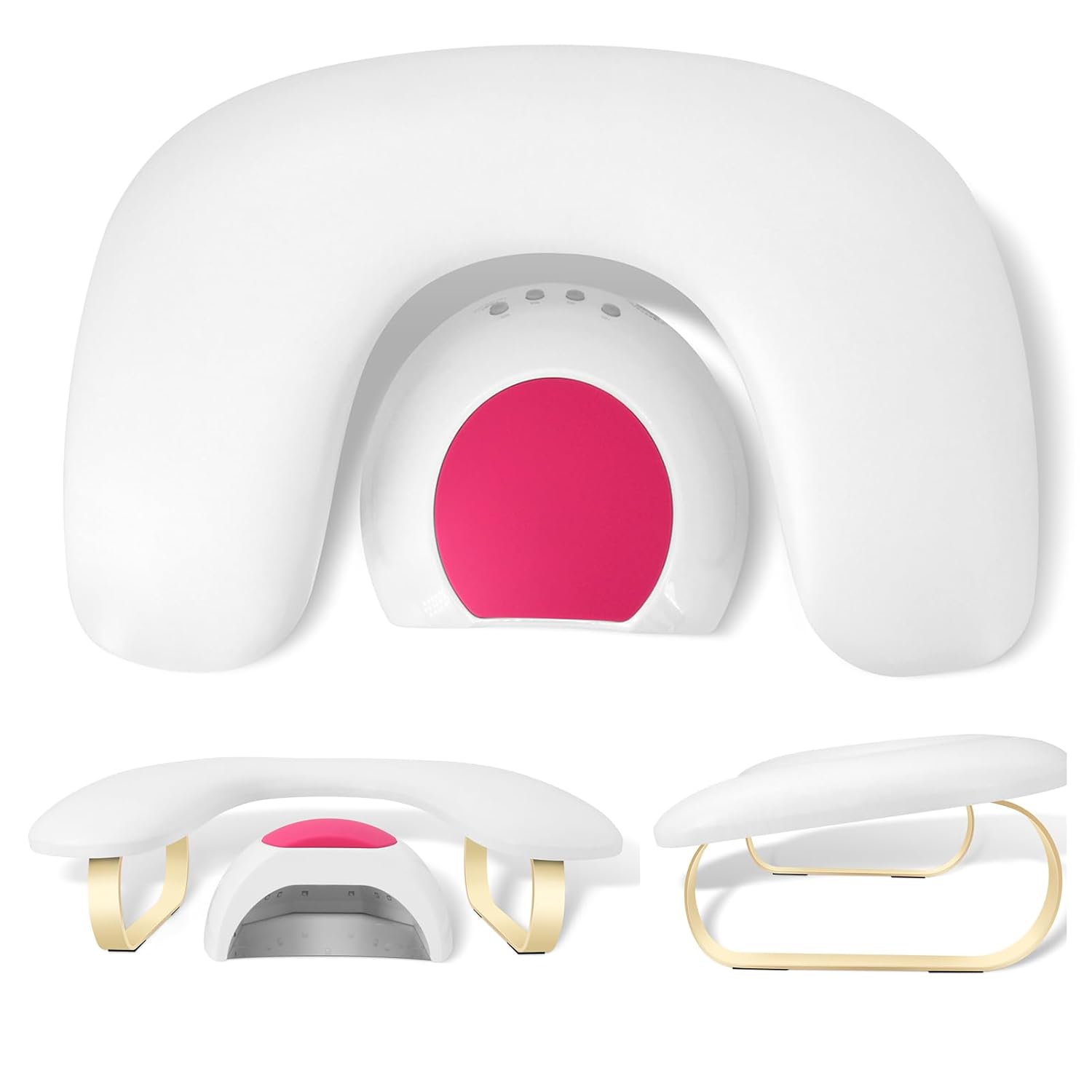 Read more about the article Arm Rest for Nails Tech, U-Shaped Manicure Nail Arm Rest Stand, Nail Armrest for Nail Tech Hand Rests with Stainless Steels Holder