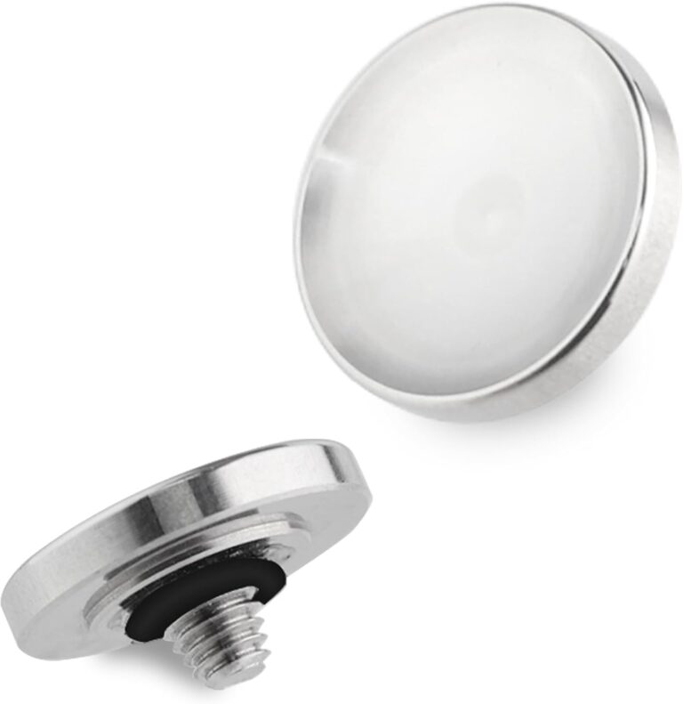 Read more about the article Haoge 12mm Metal Shutter Release Button for Fujifilm XT5 X-Pro3 XT50 GFX100RF XE5 Nikon Zf DF and Leica Q3 43 M10 M-11 Concave Surface Silver,New Version: Diameter 12mm