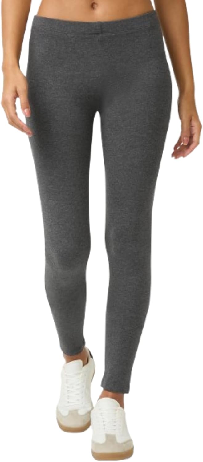 Read more about the article No Nonsense Women’s Leggings – Soft Cotton Feel, Comfortable & Perfect for Layering, Gentle Elastic Waistband