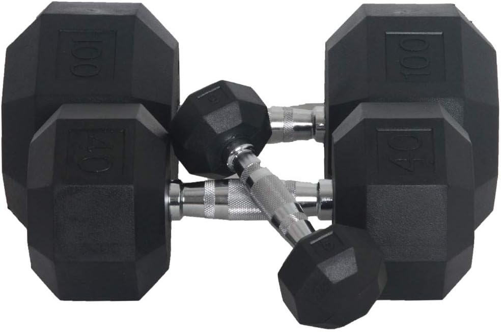 Read more about the article Fitness First Fitness First Rubber Hex Dumbbell Pairs