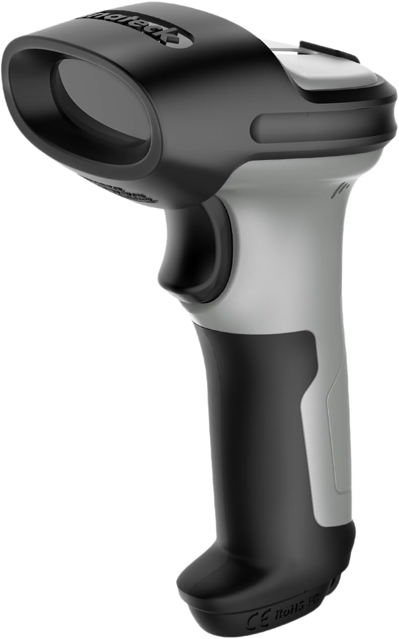 Read more about the article Inateck Bluetooth Barcode Scanner, 1 Charge 180 Days Standby, 115FT Range, Automatic Fast and Precise scanning, BCST-70