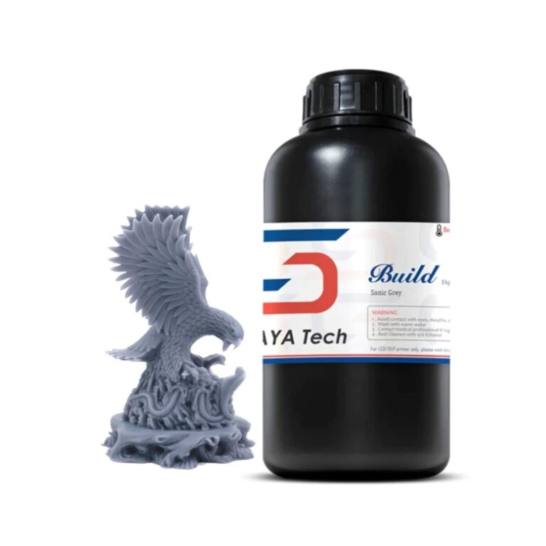 Read more about the article Siraya Tech Build 3D Printer Resin – High Precision Engineering Resin, Non-Brittle, Tappable, Low Warp & Shrink, for Detailed Models & Functional Parts and 8K LCD 3D Printers (Sonic Grey, 1kg)