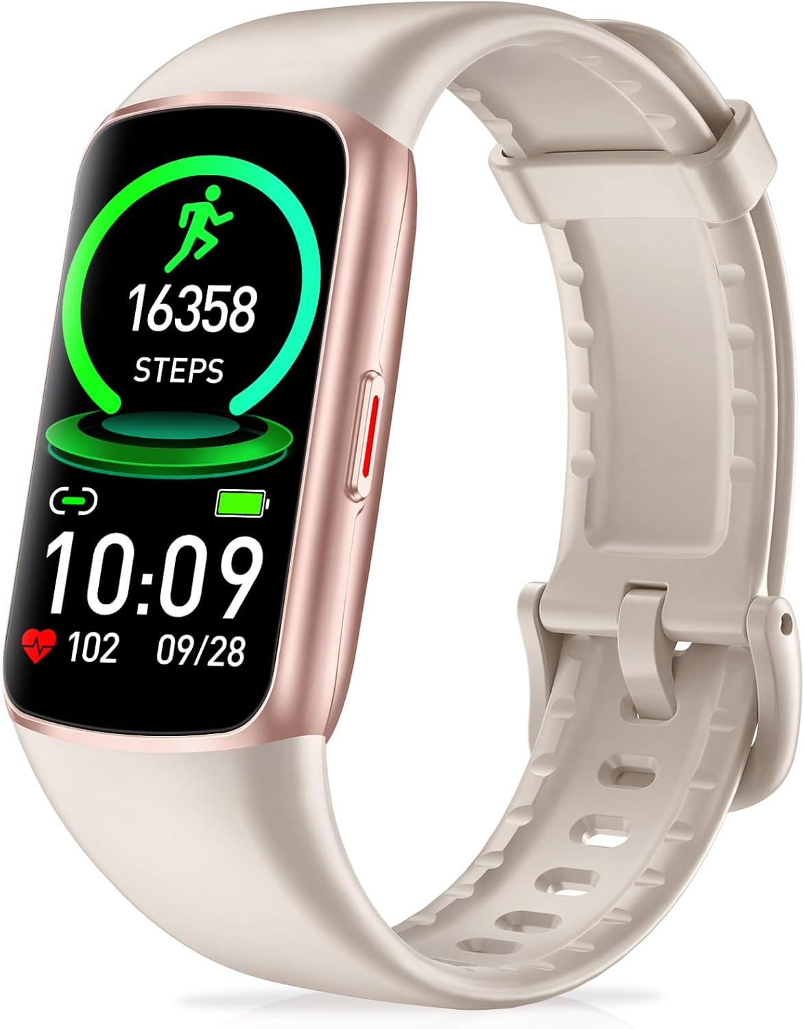 Read more about the article Fitness Tracker Step Counter with 24/7 Heart Rate Blood Oxygen Sleep Monitor, 1.47” AMOLED Touch Color Screen Fitness Watch, Smart Watches for Women Men
