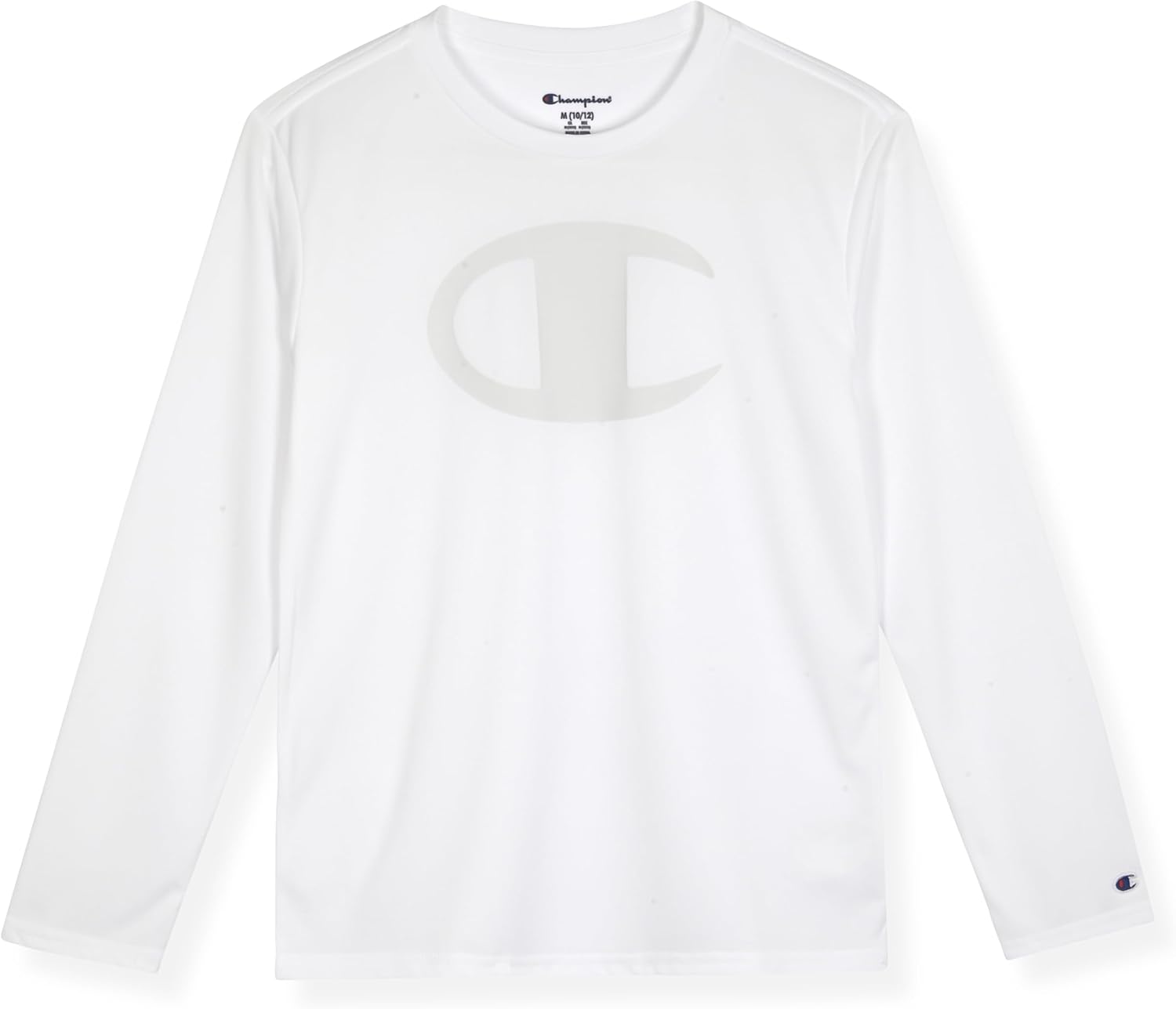 Read more about the article Champion Boys Long Sleeve Tech T-Shirt Athletic Performance Tee