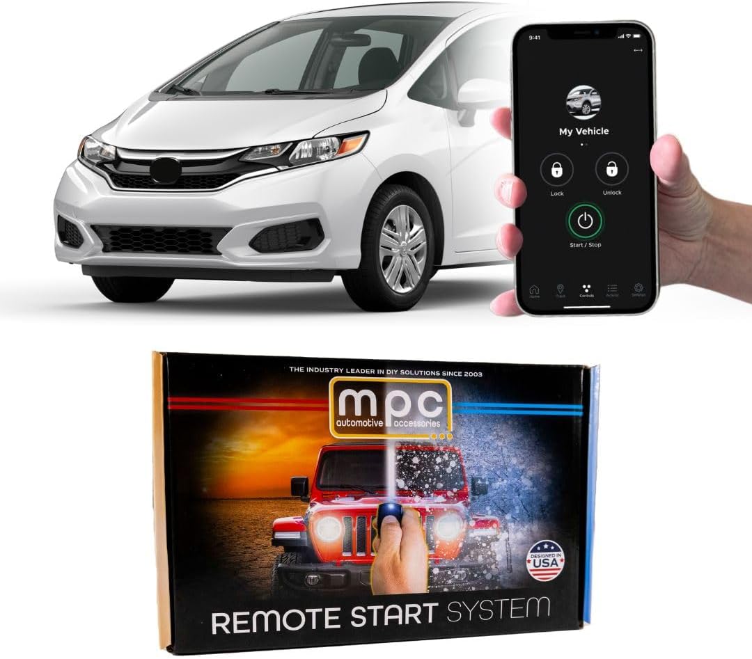 Read more about the article MPC Smartphone/Factory Remote Activated Remote Start Compatible with Honda Fit 2015-2020 – Push-to-Start – T-Harness – 1-Year Free Service Included – USA Tech Support