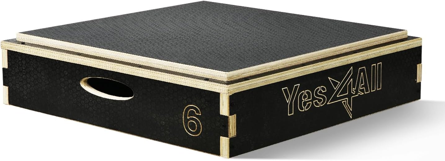 Read more about the article Yes4All 3 in 1 Wooden Plyo Box, Plyometric Box Platform for Jump Training, Jump Boxes for Home Gym Exercise and Outdoor Workout