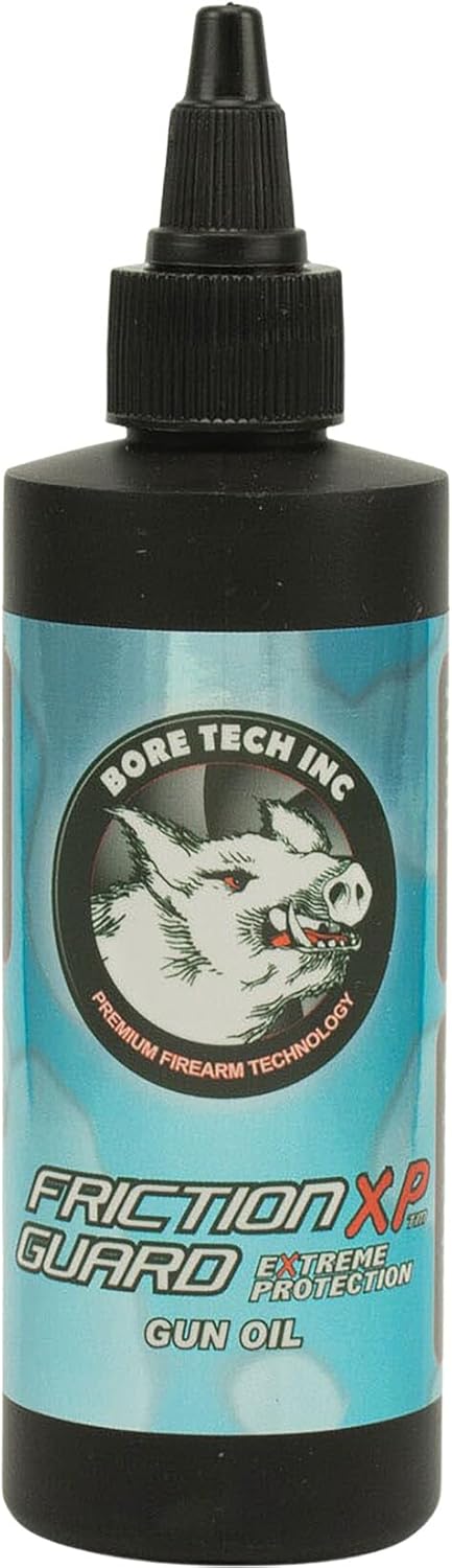 Read more about the article Bore Tech Friction Guard XP Gun Oil, 4 oz