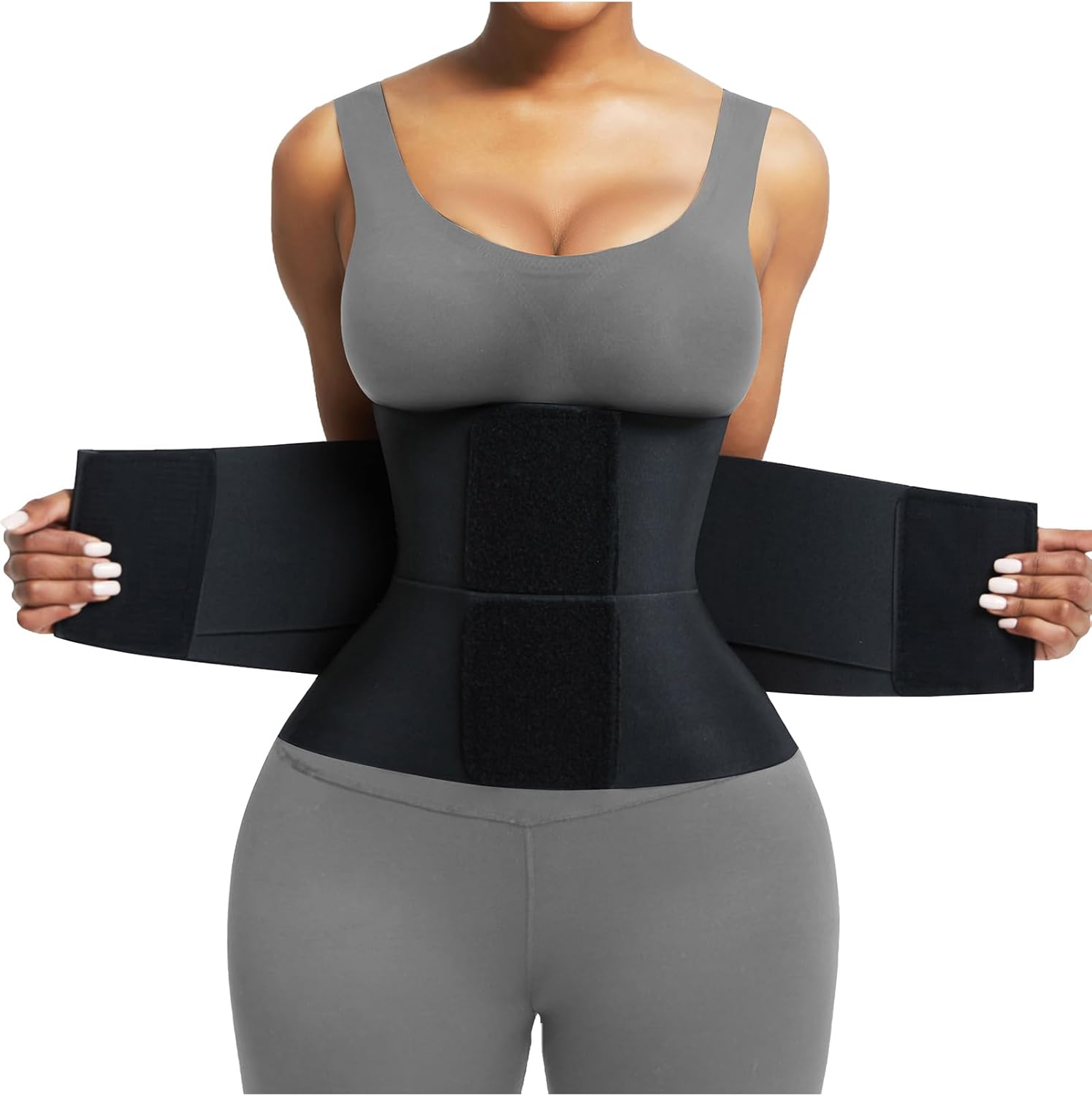 Read more about the article FeelinGirl Waist Trainer Belt Waist Cincher Trimmer Ab Belt Tummy Control Body Shaper with Triple Wrap Women and Men