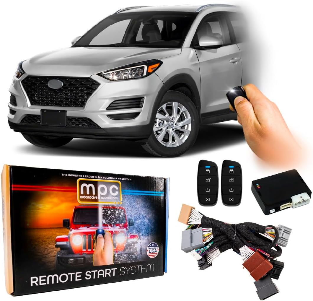 Read more about the article MPC Remote Start Kit Compatible with Hyundai Tucson 2017-2021 || Plug and Play || 4-Button Long Range Remotes || USA Tech Support