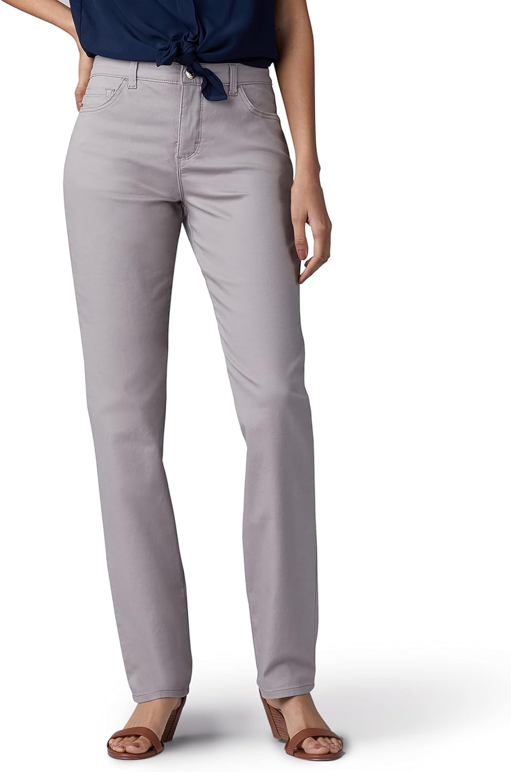 Read more about the article Lee Women’s Instantly Slims Classic Relaxed Fit Monroe Straight Leg Jean