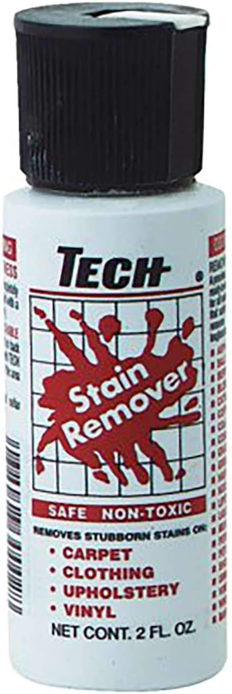 Read more about the article TECH Stain Remover – Effective Stain Remover for Carpet, Clothing, Laundry, Upholstery and Other Washable Fabrics (2 oz)