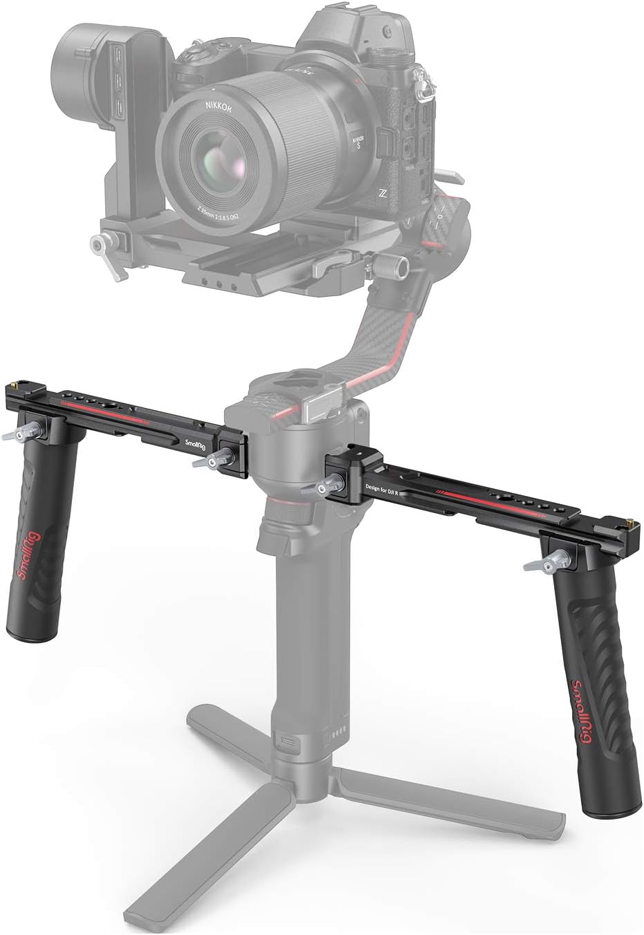 Read more about the article SMALLRIG Dual Handle Handgrip for DJI RS 5 / RS 4 /RS 4 Pro/RS 3 / RS 3 Pro/RS 2 / RSC 2 Gimbal, Gimbal Handle Grip with NATO Rails, Cold Shoe, 1/4″-20 & 3/8″-16 Threaded Holes