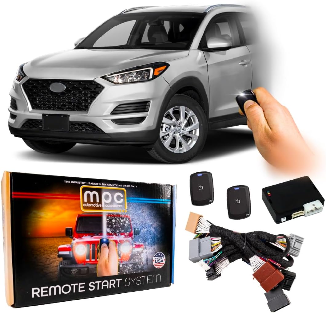 Read more about the article MPC Remote Start Kit Compatible with Hyundai Tucson 2017-2021 || Plug and Play || 1-Button Long Range Remotes || USA Tech Support