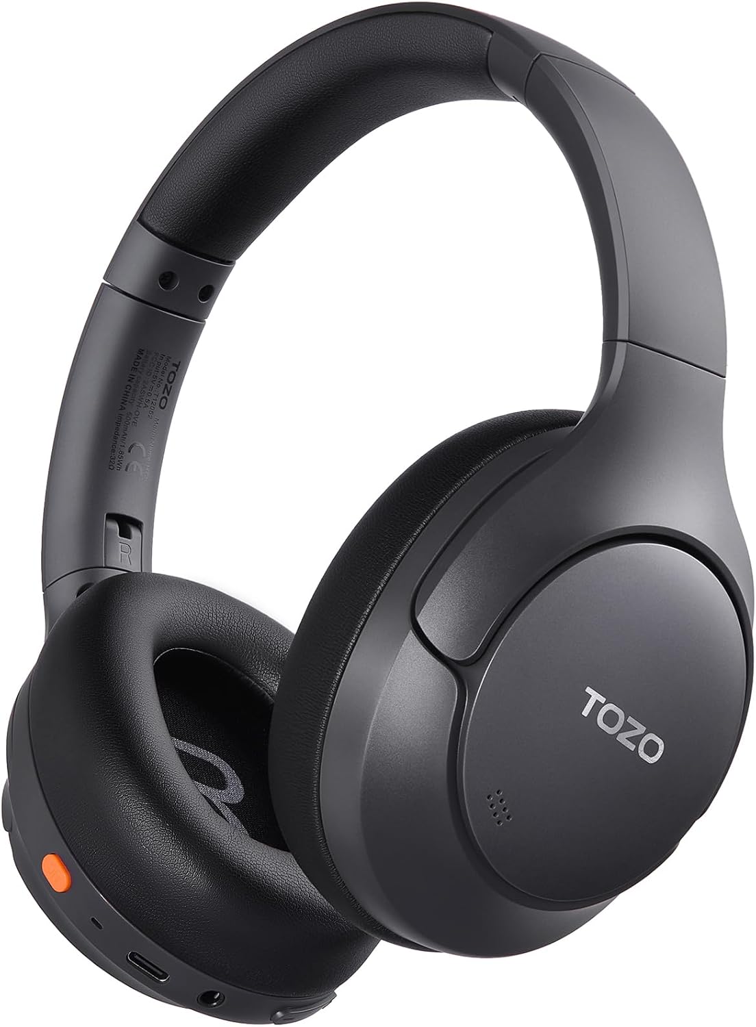 Read more about the article TOZO HT3 Hybrid Noise Cancelling Headphones, 90H Battery Life Wireless Over Ear Bluetooth 6.0 Foldable Headset, AI Voice Assistant with 5 Mics, Connect 2 Devices and Hi-Res Sound, 32 EQ Audio Presets