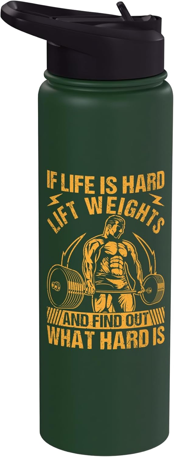 Read more about the article Fitness Motivation Bodybuilder Find Out What Hard Is Gym Stainless Steel Insulated Water Bottle